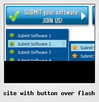 Site With Button Over Flash