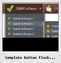 Template Button Flash Drop Down