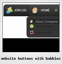 Website Buttons With Bubbles