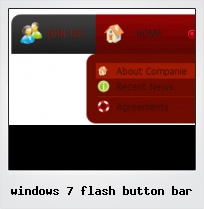 Windows 7 Flash Button Bar