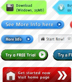 Buttons And Navigation Bar For Website Flash Buttons Software Hide