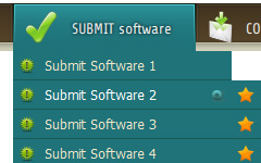 website scroll buttons flash Java Vertical Menu Samples