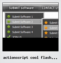 Actionscript Cool Flash Button Mouse Sensitive