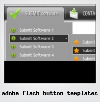 Adobe Flash Button Templates