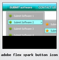 Adobe Flex Spark Button Icon