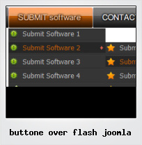 Buttone Over Flash Joomla