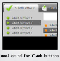 Cool Sound For Flash Buttons
