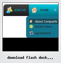 Download Flash Dock Button Source Code