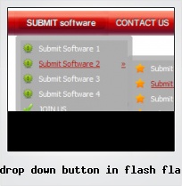 Drop Down Button In Flash Fla