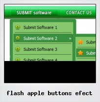 Flash Apple Buttons Efect