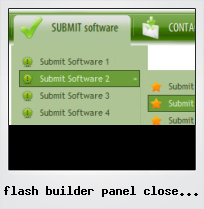 Flash Builder Panel Close Button