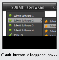 Flash Button Disappear On Click