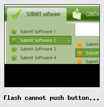 Flash Cannot Push Button Behind