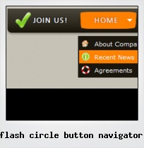 Flash Circle Button Navigator