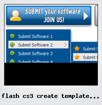 Flash Cs3 Create Template Buttons