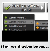 Flash Cs3 Dropdown Button Template