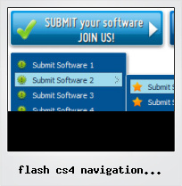 Flash Cs4 Navigation Button Menu