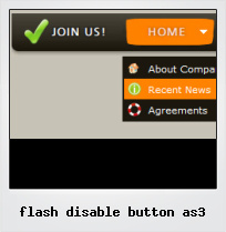 Flash Disable Button As3