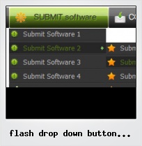 Flash Drop Down Button That Expands