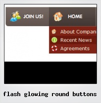 Flash Glowing Round Buttons