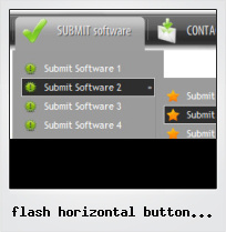 Flash Horizontal Button Tutorial
