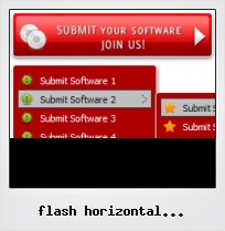 Flash Horizontal Navigation Button