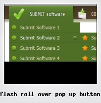 Flash Roll Over Pop Up Button
