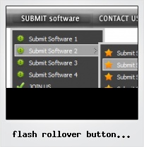 Flash Rollover Button Slide Animation
