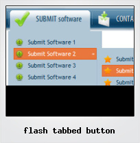 Flash Tabbed Button