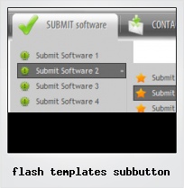 Flash Templates Subbutton