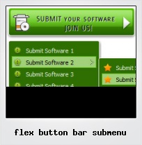 Flex Button Bar Submenu