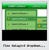Flex Datagird Dropdown Buttonlist