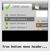 Free Button Menu Header Blogger