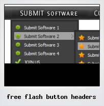Free Flash Button Headers