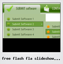 Free Flash Fla Slideshow With Buttons