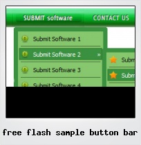 Free Flash Sample Button Bar