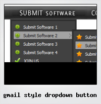 Gmail Style Dropdown Button