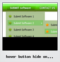 Hover Button Hide On Flash Object