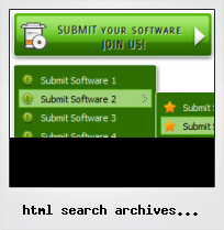 Html Search Archives Button Below Header