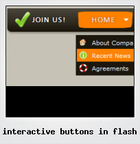 Interactive Buttons In Flash