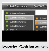 Javascript Flash Button Text