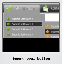 Jquery Oval Button