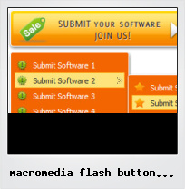 Macromedia Flash Button Template