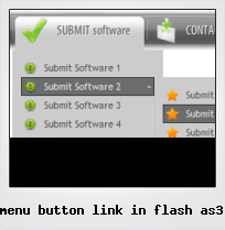 Menu Button Link In Flash As3