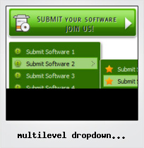 Multilevel Dropdown Button Template With Flash