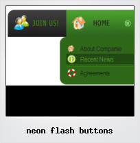 Neon Flash Buttons