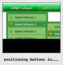 Positioning Buttons In Horizontal Button Flash