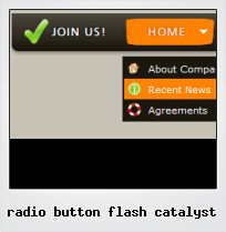 Radio Button Flash Catalyst