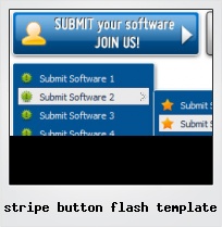 Stripe Button Flash Template