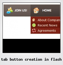 Tab Button Creation In Flash